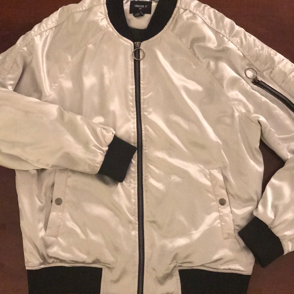 Men’s Medium Forever 21 Satin Jacket